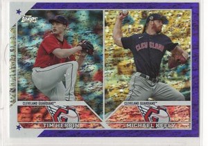 Tim Herrin - Michael Kelly RC 2023 Topps Update Purple Foil parallel #d /799