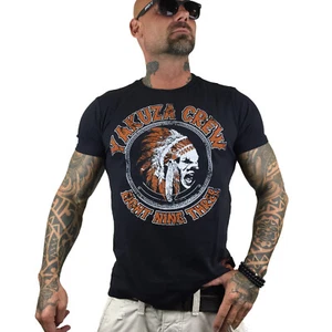 Camiseta Yakuza Hombre Camiseta TSB8018 Color Negro - Imagen 1 de 2