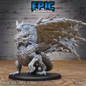 Cactus Dragon A by Epic Miniatures RPG D&D Pathfinder 3D Print - Picture 1 of 2