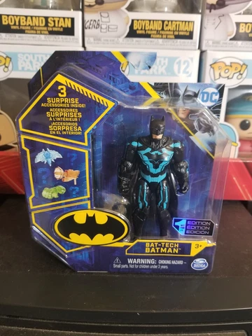 2020 Spin Master DC:  1st Edition Bat-Tech Batman NIP Cover
