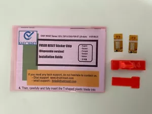 Easy Fuser Reset Aufkleber Chips Doppelpack für OKI C562 C561 C531 C530 C511 C510 - Bild 1 von 9