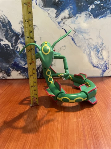 POKEMON SELECT JAZWARES SERIES 1 SUPER ARTICULATED RAYQUAZA 2022 6" NO BASE Cover
