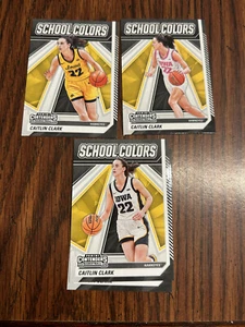 CAITLIN CLARK COLLECTION 2024 PANINI - SCHOOL COLORS YOU PICK - Picture 1 of 2