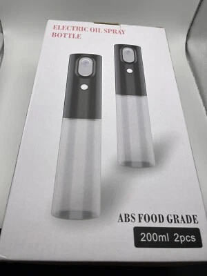 Oil Sprayer for Cooking - Electric Olive Oil Sprayer - 200Ml 2 Pack - Image 1 of 3