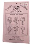 Tender Touches Printed Fabric Victorian Bird Houses 6 Blocks W/Pattern New Old S