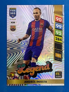Panini Adrenalyn Fifa 365 2025 n.428 Andres Iniesta (Barcelona) - Imagen 1 de 1