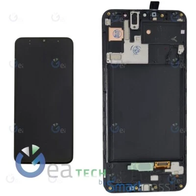 OEM DISPLAY LCD SAMSUNG GALAXY A30S SM-A307 SCHERMO OLED PARI ORIGINALE + FRAME