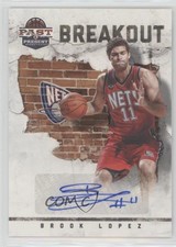 2011-12 Past & Present Breakout Signatures Brook Lopez #9 Auto