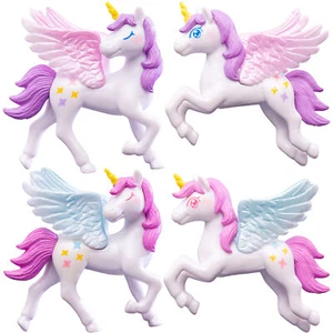 1Pc Horse Cake Topper Figurine Cartoon Animal Birthday Cake Topper Car Ornament - Picture 1 of 11