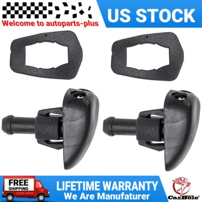 NEW WINDSHIELD WASHER FLUID NOZZLE JET SPRAYER SPRAY SPRINKLER FOR CAR SUV - Image 1 of 4