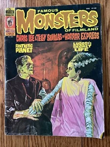 Famous Monsters of Filmland #112 Publishing BASIL GOGOS Cover Proof Dec 1974 #WA - Picture 1 of 8