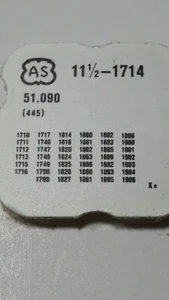 AS 1714 1710 1900 + muchos más ver fotos palanca de ajuste resorte #445 NUEVO ANTIGUO STK - Imagen 1 de 4