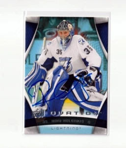 RIKU HELENIUS autographed '09/10 TAMPA BAY LIGHTNING "Ovation" rookie card - Picture 1 of 1