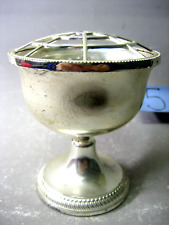 Vintage E.P. Zinc England rose holder / bowl MARKED