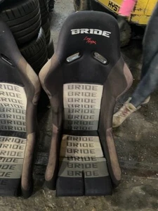 Bride Low Max Carbon Fixed Bucket Seat Pair Extra Small made with Kevlar - Picture 1 of 9