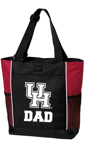 UH Dad Tote Bag University of Houston Dad for BEACH SHOPPING GROCERIES POOL Cover