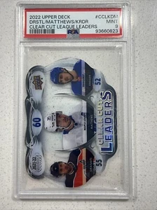 2022-23 UD Series 1 Clear Cut Austin Matthews SSP PSA 9 POP 3 NONE HIGHER - Bild 1 von 4
