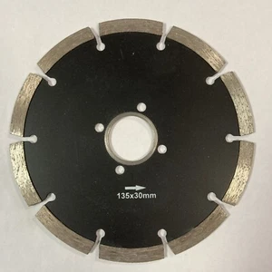 Disco de corte de diamante 135 X 25,4 / 135 X 30 mm hormigón - Imagen 1 de 3