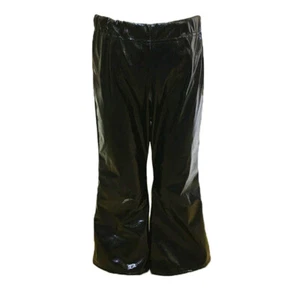 Kids Boys Shiny Bell Bottom Flare Pants Elastic Waist Dancewear Long Trousers - Picture 1 of 21