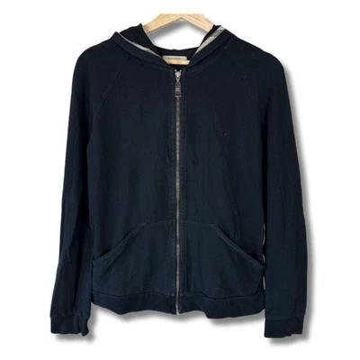 Sudadera con Capucha Burberry London Para Mujer Mediana Cuadros Nova Diseñador de Lujo Informal Negra Foto 1 de 4