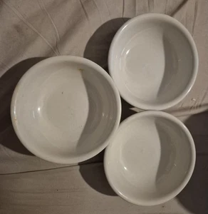 3 Sterling China Restaurant Cobbler Size Bowls - Picture 1 of 3
