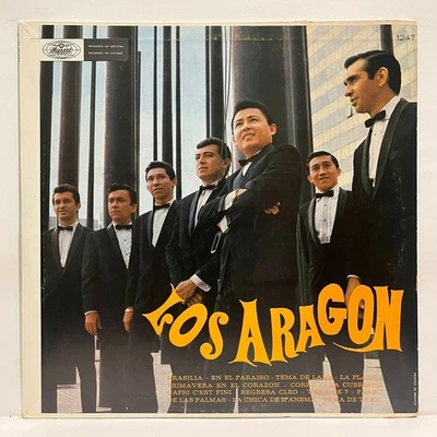 LOS ARAGON - 1966 SELF TITLED - MEXICAN LP ALBUM, LATIN ROCK / FUNK - Image 1 of 4