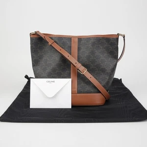 Celine Sac à bandoulière medium en forme de seau 191132CAS 144692596 - Picture 1 of 13