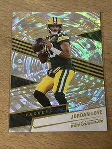 Fútbol americano Panini Revolution 2025 fractal plateado Jordan Love #99 Packers/99 - Imagen 1 de 2