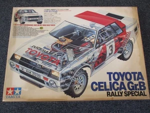 LAST SHIPPING FREE 1987 TAMIYA 1/12 #5864 TOYOTA CELICA Gr.B RALLY SPECIAL NIB - Picture 1 of 16