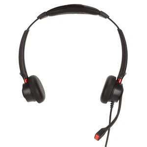 Office Headset Dual Ear Enc Active Noise Reduction Volume Adjustable Mute Co IDM - Zdjęcie 1 z 12