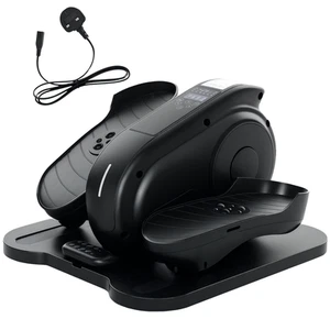 SPORTNOW Under Desk Elliptical Machine Pedal Exerciser 10 Speed LCD Monitor - Picture 1 of 11