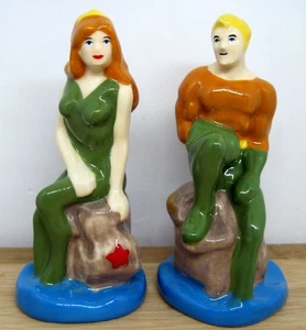 DC Comics Justice League Aquaman und Mera Salz & Pfefferstreuer Set Enesco - Bild 1 von 24