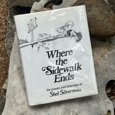 Where the Sidewalk Ends 1996 First Scholastic Printing by Shel Silverstein HC VG - Image 1 of 4