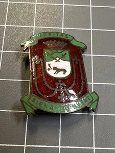 DE COLECCIÓN SIENA CONVENT NIÑAS COLEGIO AÑOS 40 ESMALTE PIN INSIGNIA ESCUELA MELBOURNE - Imagen 1 de 6
