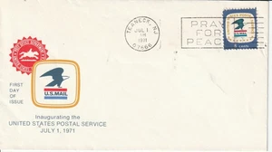 1396 July 1 1971 # 1396 FDC First Day Teaneck New Jersey - Picture 1 of 1