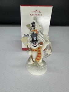 Hallmark Andenken Christbaumschmuck 2013 Frosty Snowman MAGIC Ff12 - Bild 1 von 11