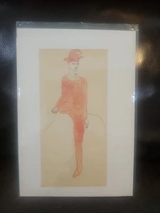 Pablo Picasso Harlequin Card 1992 By Weingarten - Picture 1 of 3