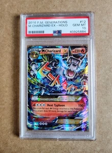M CHARIZARD EX HOLO #12 PSA 10 GEM MINT POKEMON GENERATIONS 2016 EXPRESS POST - Picture 1 of 2