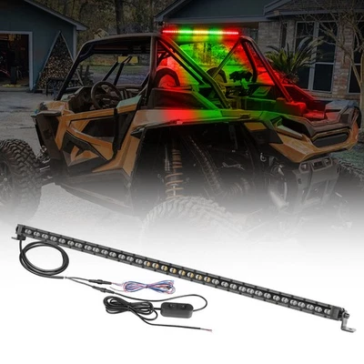 For Can-Am Maverick X3 37" UTV Rear Chase LED Light Bar Running Turn Signal Kit - Image 1 of 4