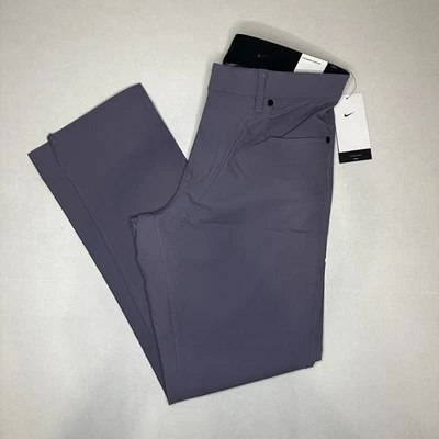 Брюки для гольфа мужские Nike Tour 5 карманов отталкивающие SlimFit лавандовые FD5615-509 32x32 - Изображение 1 из 4