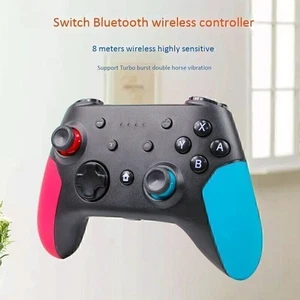 Wireless Bluetooth Gamepad Gamer Controller 6-Axis Gyro for Nintendo Switch PC - Picture 1 of 6