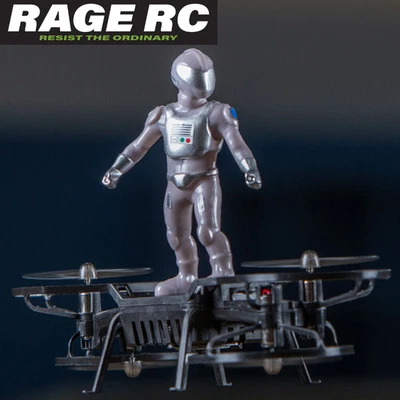 Rage RC AeroBoard RTF Robot Mini Indoor Drone Micro Toy Hero Flyer Copter Lipo - Image 1 of 4