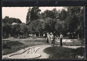 CPA Bourbonne-les-Bains, PLace d´Orfeuil, Le Golf 1960 - Picture 1 of 2