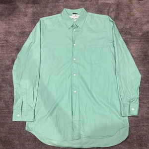 Camisa de vestir Comme Des Garcons manga larga con botones bolsillo - Hombres, Verde, M - Imagen 1 de 6