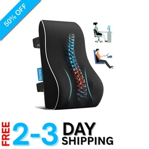 Tragbares Rückenstützkissen für Auto & Büro - verstellbare Träger enthalten - Bild 1 von 11