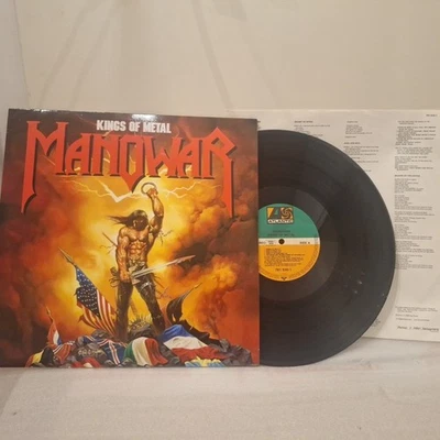 Manowar - Kings of Metal inkl. OIS, EU 1988, LP, Heavy Metal Vinyl Schallplatte - Bild 1 von 4