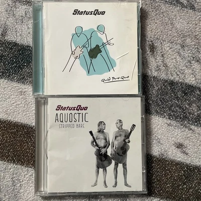 Status Quo: Quid Pro Quo & Stripped Bare CDs   - Image 1 of 4