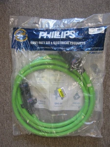 NUEVO cable recto Phillips 30-2050 ABS LECTRAFLEX 12' para vehículos comerciales - Imagen 1 de 2