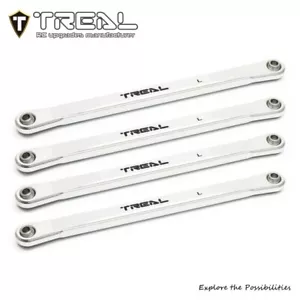 Losi MINI LMT Treal bearbeitet Aluminium Unterteil 4-Glied-Set - SILBER - Bild 1 von 1