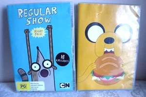 Regular Show-Rigby Pack and Adventure Time The Fifth Season Part 1 DVD - Picture 1 of 7